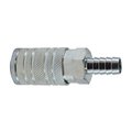 Midland Metal Hose ID Coupler, Industrial Interchange, 12 Nominal, Tube, 250 psi, 4 to 176 deg F, Steel, Import 99843